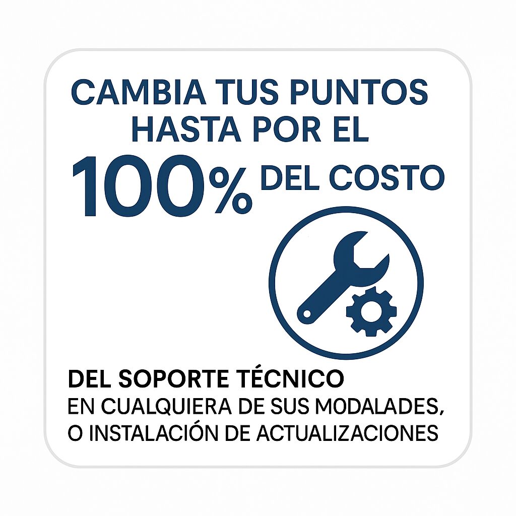 Cambia tus puntos hasta por el 100% del costo