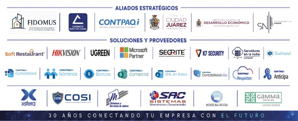 Aliados estratégicos y proveedores de CONAFI TECH DAY 2026