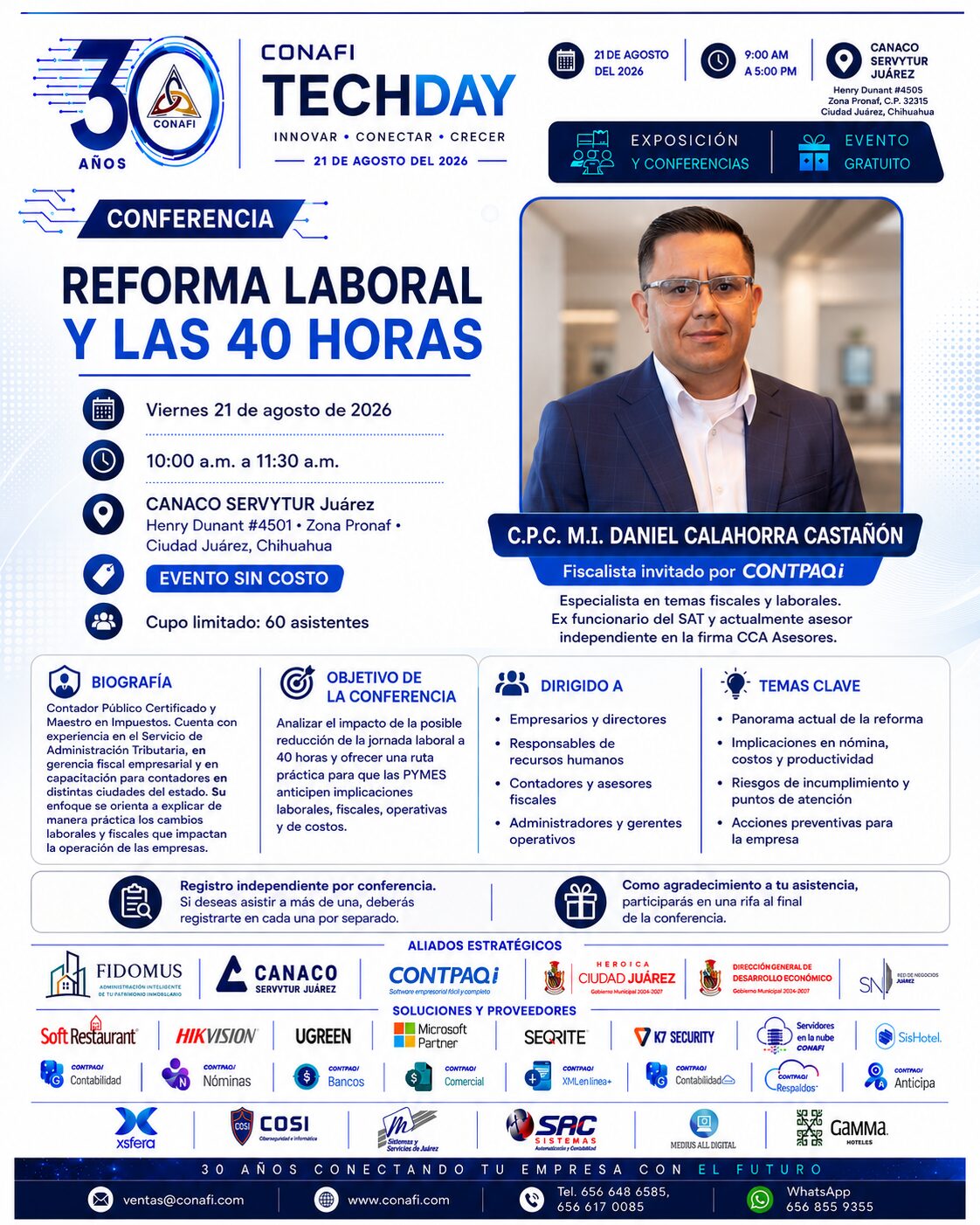 Reforma Laboral y las 40 horas